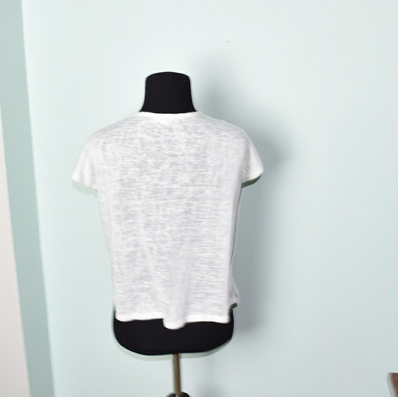 Blouse Femme Aéropostale Dentelle Ivoire - Taille L - Manches 3/4 - Neuve Sans étiquette